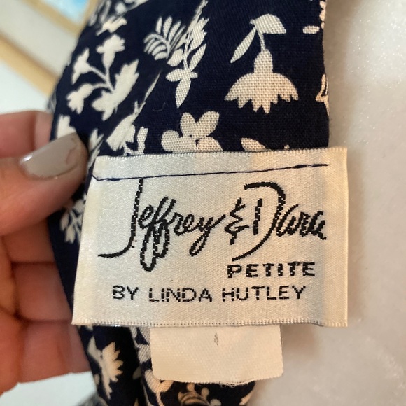 90’s culottes floral romper - Picture 5 of 8